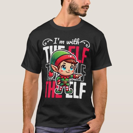Ich bin bei der Elf T-Shirt (Vorderseite)