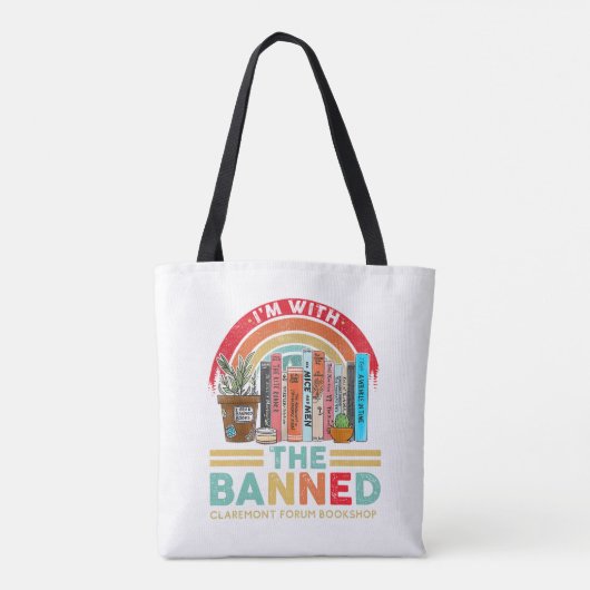 "Ich bin bei der verbotenen" Tasche (Rückseite)