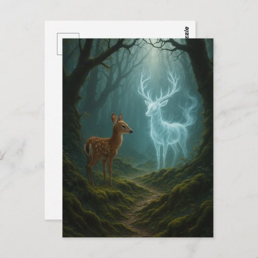 Ich bin bei dir postkarte (Vorne/Hinten)