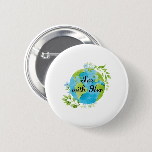 Ich bin bei ihr button (Vorne & Hinten)
