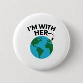 Ich bin bei ihr button (Vorderseite)