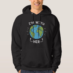 Ich bin bei ihr hoodie