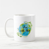 Ich bin bei ihr kaffeetasse (Links)