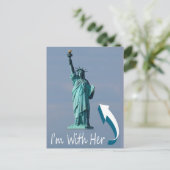Ich bin bei ihr! postkarte (Stehend Vorderseite)
