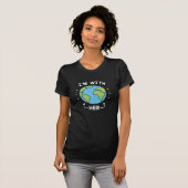Ich bin bei ihr T-Shirt (Vorne ganz)
