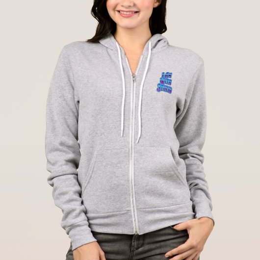 Ich bin bei Stupid Hoodie (Vorderseite)