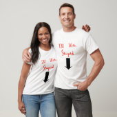 Ich bin bei Stupid T-Shirt (Unisex)