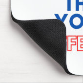 Ich bin beleidigt, dass Sie beleidigt werden Mousepad (Ecke)