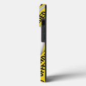 Ich bin beleidigt Polizei-Band nicht überqueren Case-Mate iPhone Hülle (Rückseite / Links)