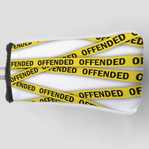 Ich bin beleidigt Polizei-Band nicht überqueren Golf Headcover