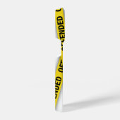 Ich bin beleidigt Polizei-Band nicht überqueren iPhone Hülle (Rechte Seite)