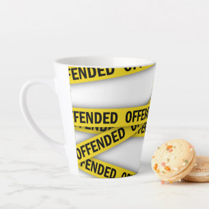 Ich bin beleidigt Polizei-Band nicht überqueren Milchtasse