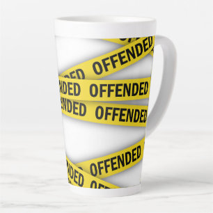 Ich bin beleidigt Polizei-Band nicht überqueren Milchtasse