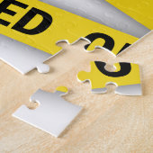 Ich bin beleidigt Polizei-Band nicht überqueren Puzzle (Seite)