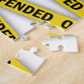 Ich bin beleidigt Polizei-Band nicht überqueren Puzzle (Seite)