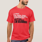 Ich bin BEOWULF T-Shirt (Vorderseite)