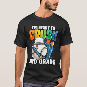 Ich bin bereit, Baseball der dritten Klasse nach S T-Shirt