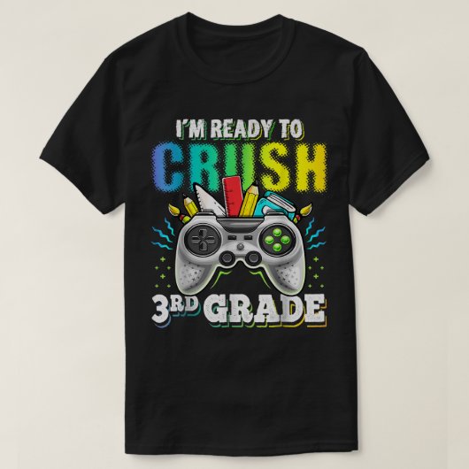 Ich bin bereit, das 3. T-Shirt (Design vorne)