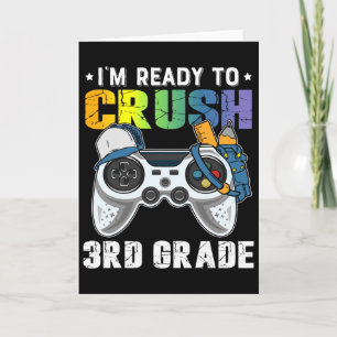 Ich bin bereit, das 3rd Grade Video Game CK an Sch Karte