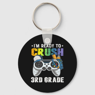 Ich bin bereit, das 3rd Grade Video Game CK an Sch Schlüsselanhänger