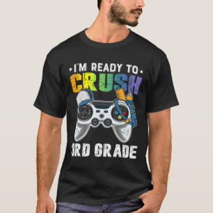 Ich bin bereit, das 3rd Grade Video Game CK an Sch T-Shirt