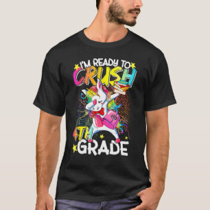 Ich bin bereit, das 4. Grade Dabbing Unicorn zurüc T-Shirt