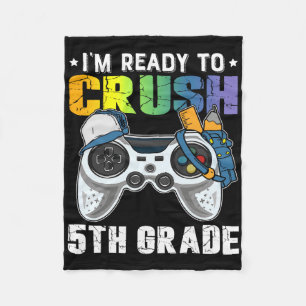 Ich bin bereit, das 5th Grade Video Game CK an Sch Fleecedecke