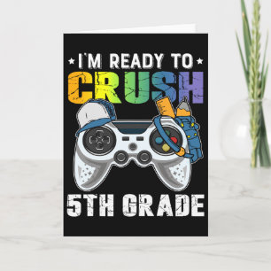 Ich bin bereit, das 5th Grade Video Game CK an Sch Karte