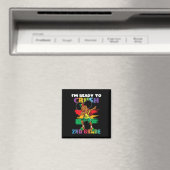 Ich bin bereit, das Mädchen der zweiten Klasse wie Magnet (In Situ (Geschirrspüler))