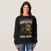 Ich bin bereit, das Monster Truck Dinos von der Hi Sweatshirt (Vorne ganz)