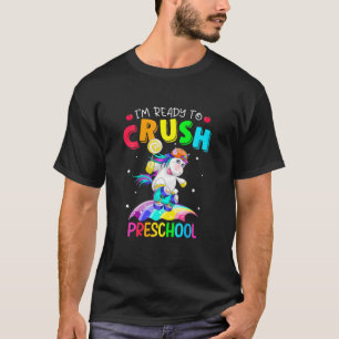 Ich bin bereit, das Niedliche Einhorn der Vorschul T-Shirt