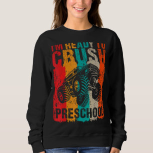 Ich bin bereit, das Niedliche Retro-Monster der Vo Sweatshirt
