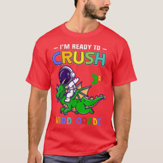 Ich bin bereit, das Rennen des dritten Grades des T-Shirt