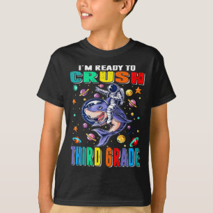 Ich bin bereit, das Rennen des dritten Grades des T-Shirt