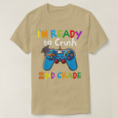 Ich bin bereit, das Video der zweiten Klasse wiede T-Shirt (Design vorne)