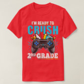 Ich bin bereit, das Video der zweiten Klasse wiede T-Shirt (Design vorne)