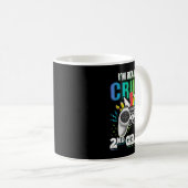 Ich bin bereit, das Video Ga der zweiten Klasse zu Kaffeetasse (VorderseiteRechts)