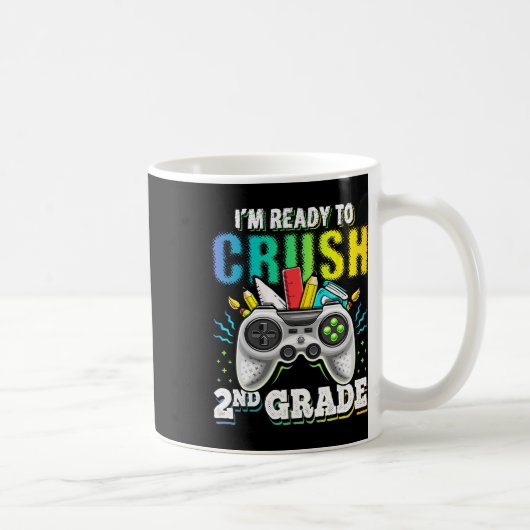 Ich bin bereit, das Video Ga der zweiten Klasse zu Kaffeetasse (Rechts)
