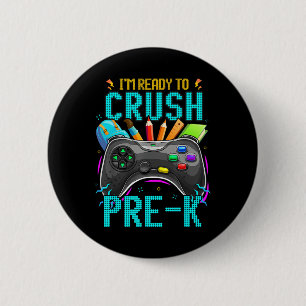 Ich bin bereit, das Video-Spiel "Pre-k CK to Schoo Button
