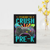 Ich bin bereit, das Video-Spiel "Pre-k CK to Schoo Karte (Gelbe Blume)