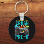 Ich bin bereit, das Video-Spiel "Pre-k CK to Schoo Schlüsselanhänger (Vorderseite)