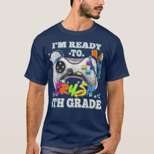 Ich bin bereit, das Videospiel der 4. Klasse wiede T-Shirt