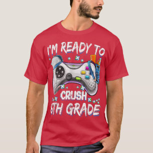 Ich bin bereit, das Videospiel der 6. Klasse wiede T-Shirt