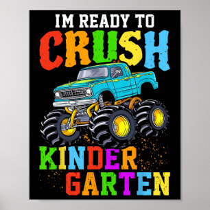Ich bin bereit, den 100. Tag des Kindergartens zu Poster