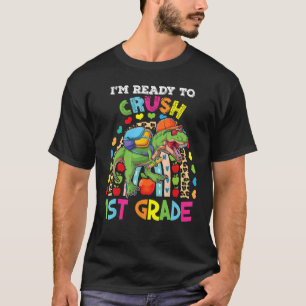 Ich bin bereit, den 1. Grad Dinosaurier-Rex zu zer T-Shirt