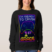ICH BIN BEREIT, DEN 1. GRAD ZU ERREICHEN SWEATSHIRT (Vorderseite)