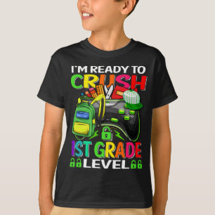 Ich bin bereit, den 1. Level-Gamer zu unterdrücken T-Shirt