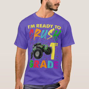 Ich bin bereit, den 1st Grade Boy Monster zurückzu T-Shirt