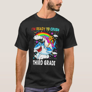 Ich bin bereit, den 3. Klasse-Einhornhai zu zersch T-Shirt