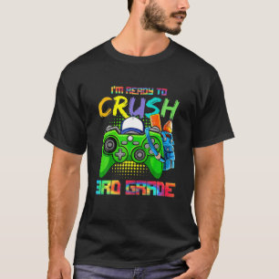 Ich bin bereit, den 3D-Grad wieder in das Video de T-Shirt